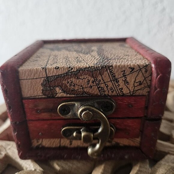 NEW Wooden Jewelry Box, Classical Wood Jewlery Box Jewelery Storage Box Case - Picture 3 of 9